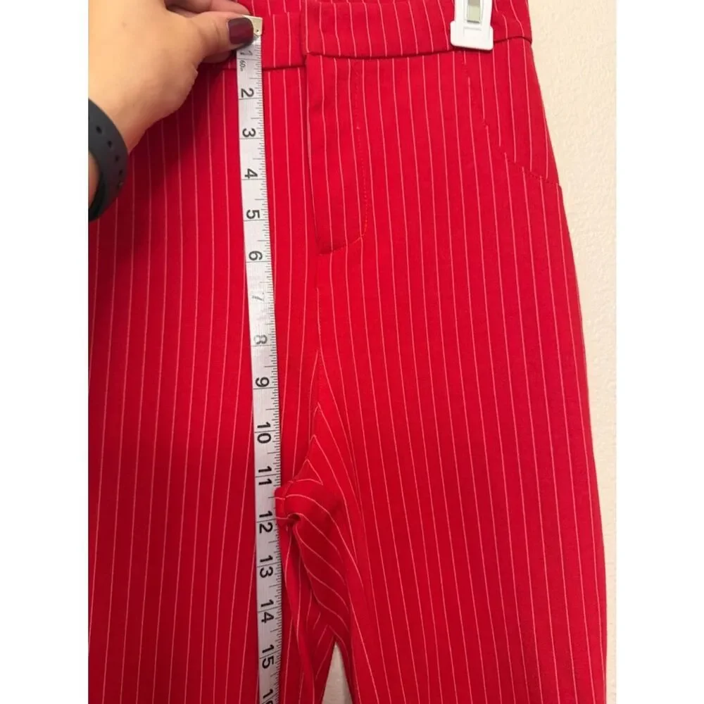 Weissman Dance Costume 2 piece red pant suit tux menswear 17532 XSA adult